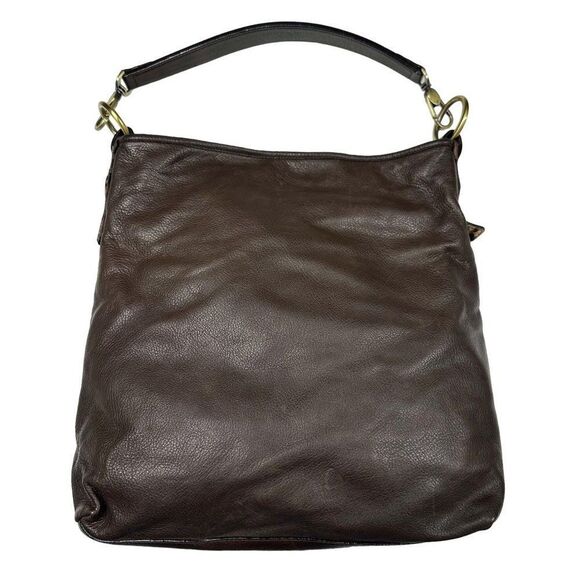 Garnet Hill Leopard Animal Print Calf-Hair Shoulder Bag - Picture 5 of 16